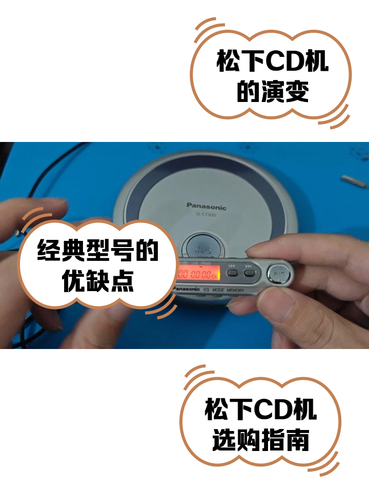 松下CD機 一段跨越時代的聽覺記憶